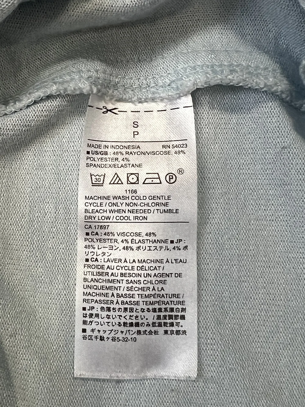 Banana Republic Mens Small Light Green Short Sleeve Pocket Tee Shirt Rayon Blend